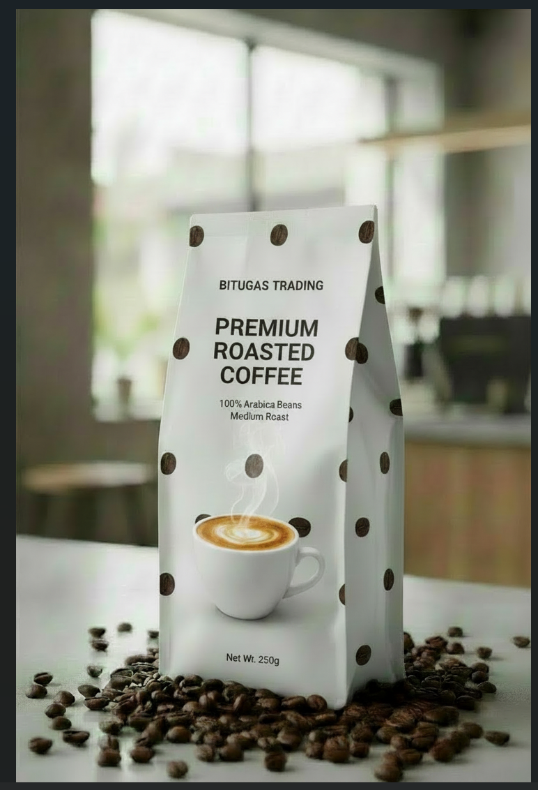 Roasted Kenyan Coffee — 1KG Retail Pack