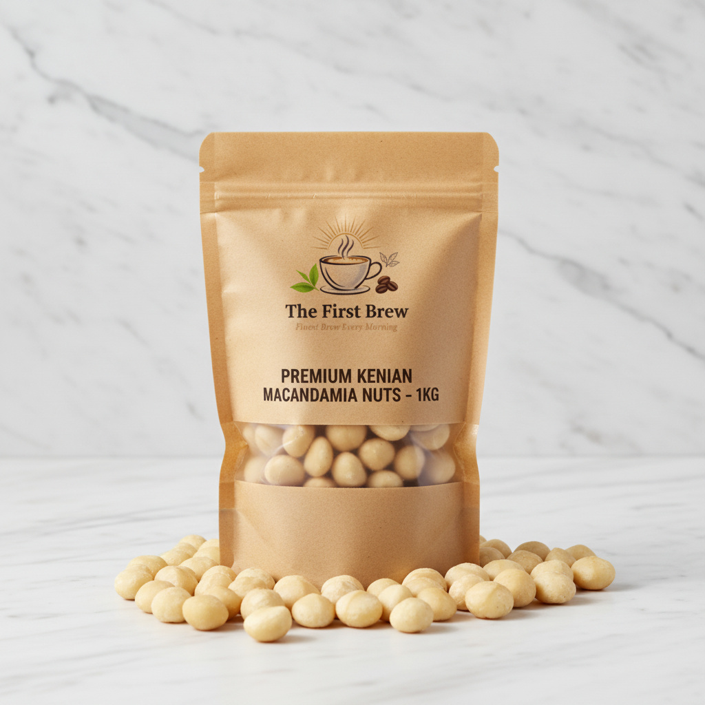 The First Brew Macadamia 1kg Bag